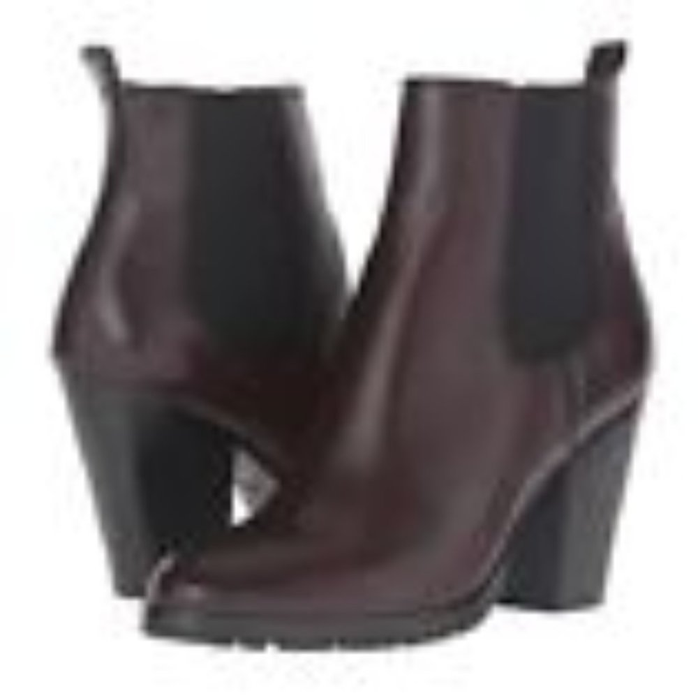 Frye Women's Tate Chelsea Dark Brown Leather Boots Sz 11